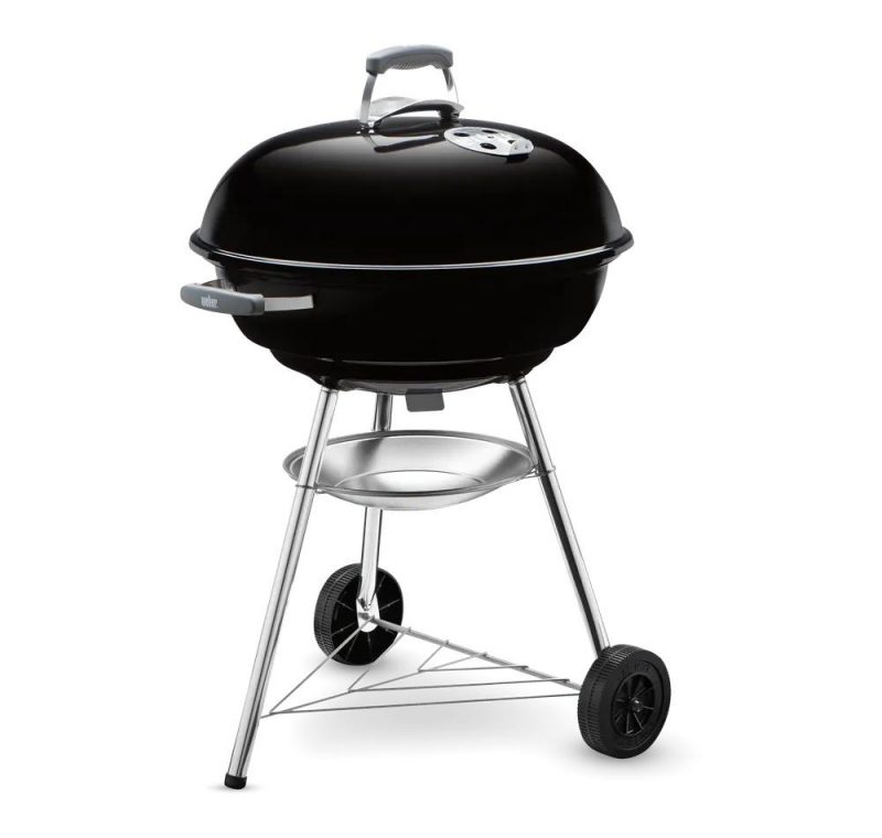 Weber Barbecue a carbone BBQ compact kettle D.57 cn nero