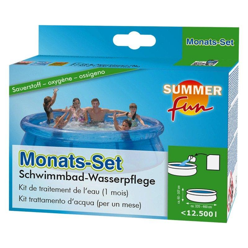 Kit Mensile cloro granulare Summer Fun 550gr